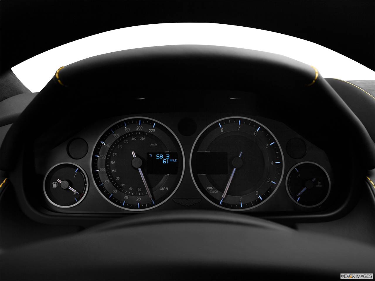 2012 Aston Martin V12 Vantage Base Speedometer/tachometer. 