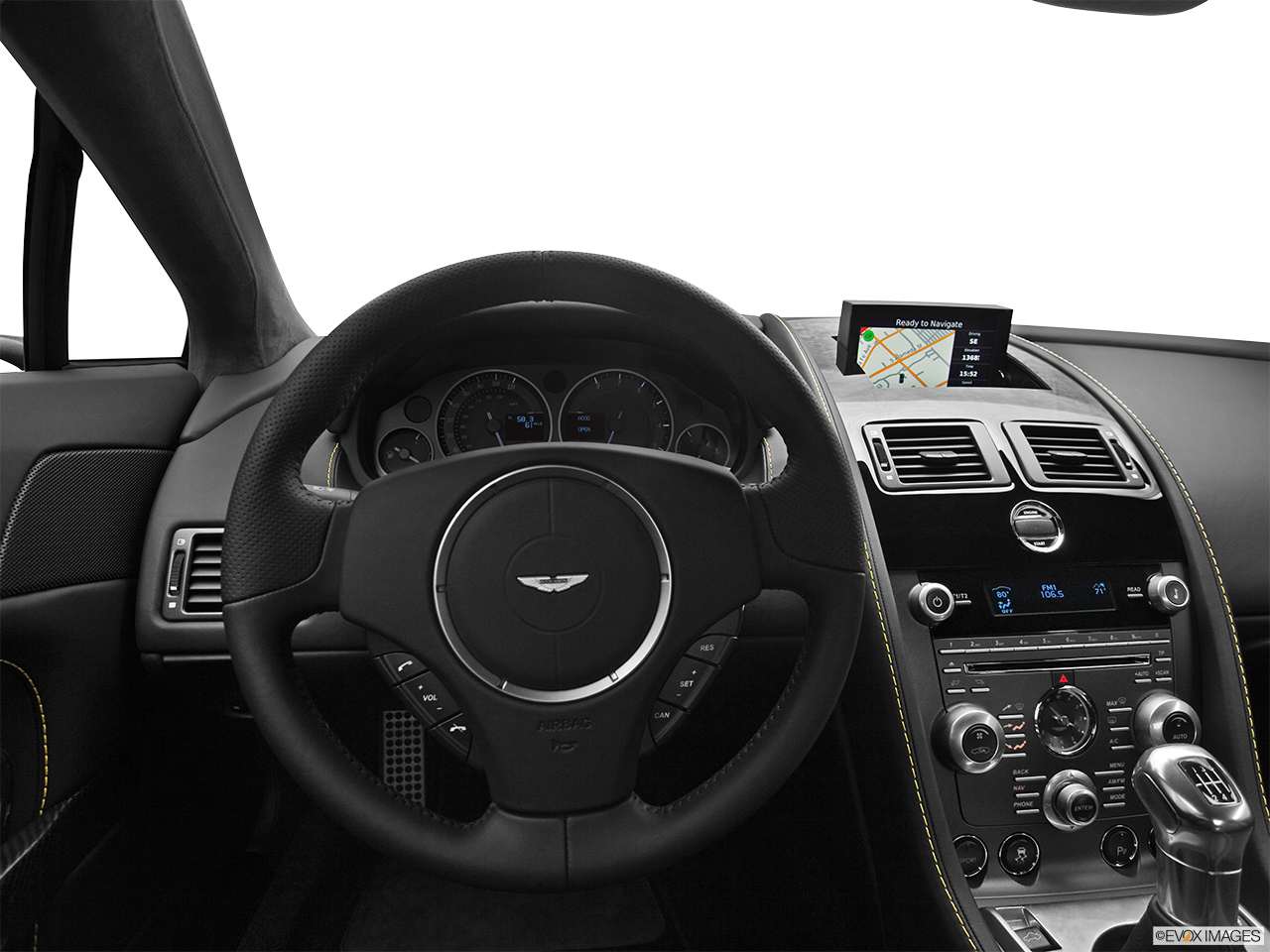 2012 Aston Martin V12 Vantage Base Steering wheel/Center Console. 