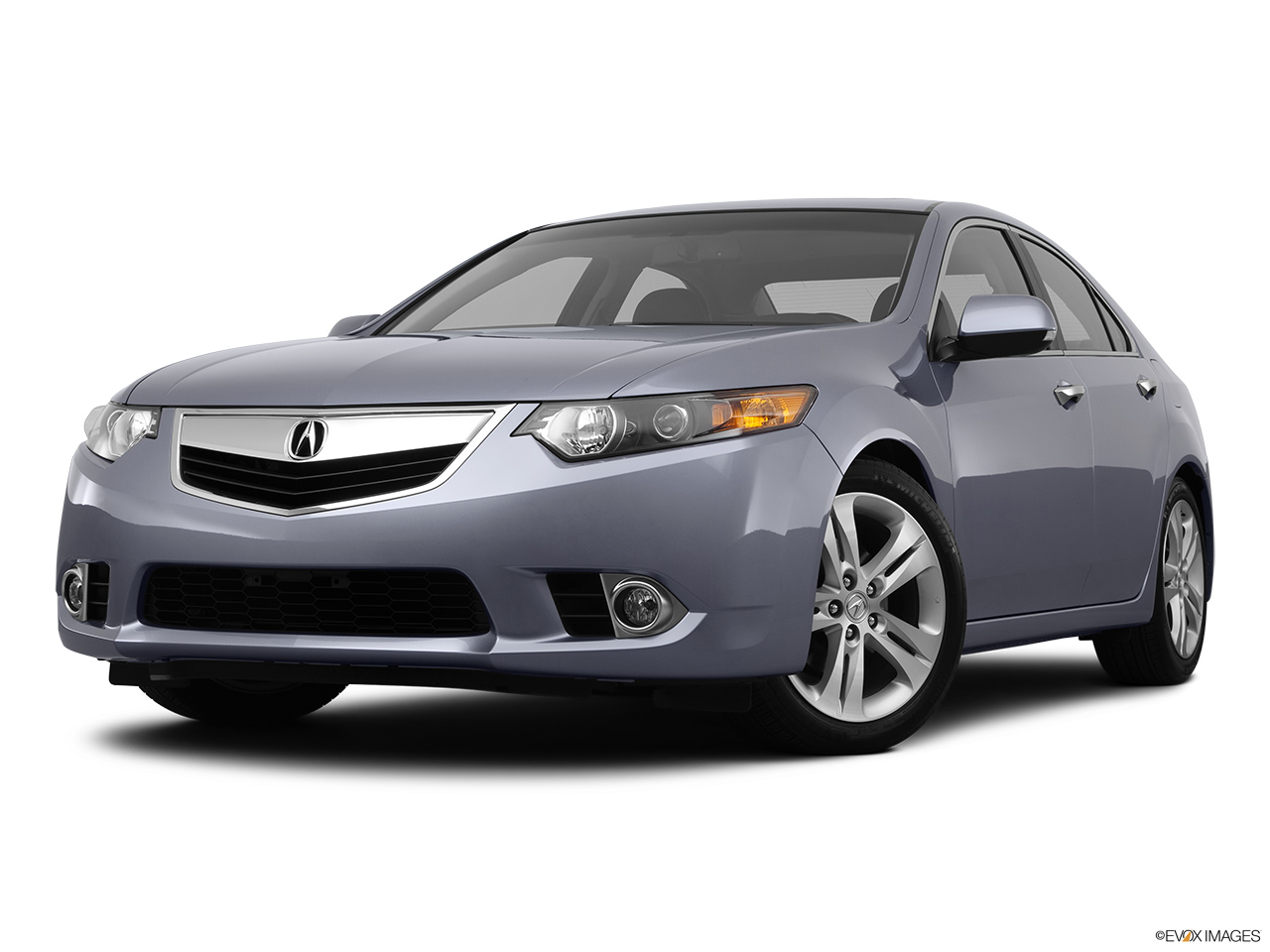 2012 Acura TSX V6 Front angle view, low wide perspective. 
