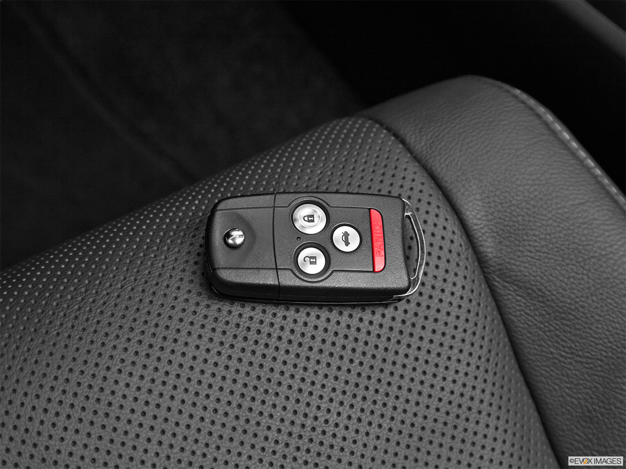 2012 Acura TSX V6 Key fob on driver's seat. 