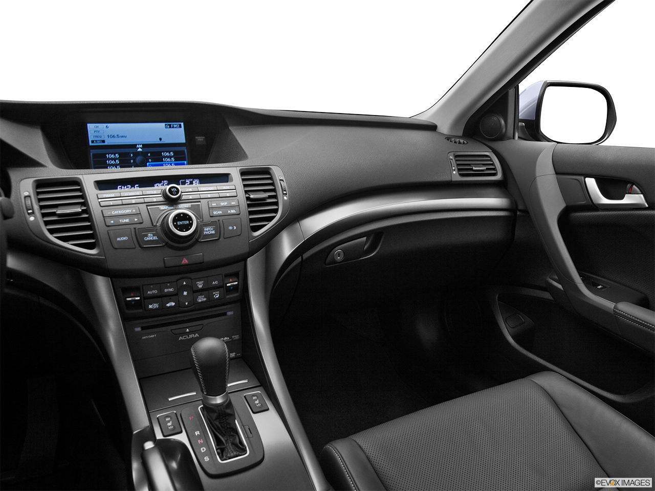 2012 Acura TSX V6 Center Console/Passenger Side. 