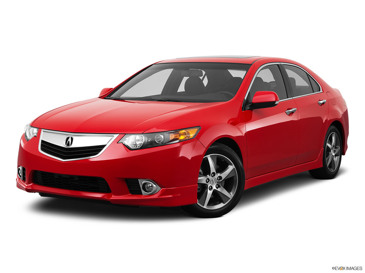 2012 Acura TSX Special Edition 6-Speed Manual Front angle medium view. 
