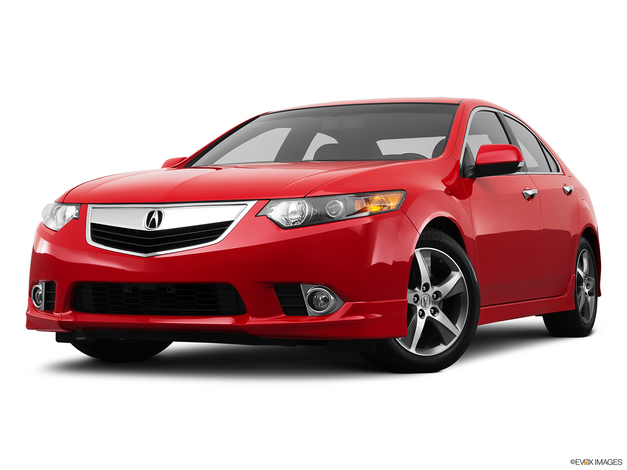 2012 Acura TSX Special Edition 6-Speed Manual Front angle view, low wide perspective. 