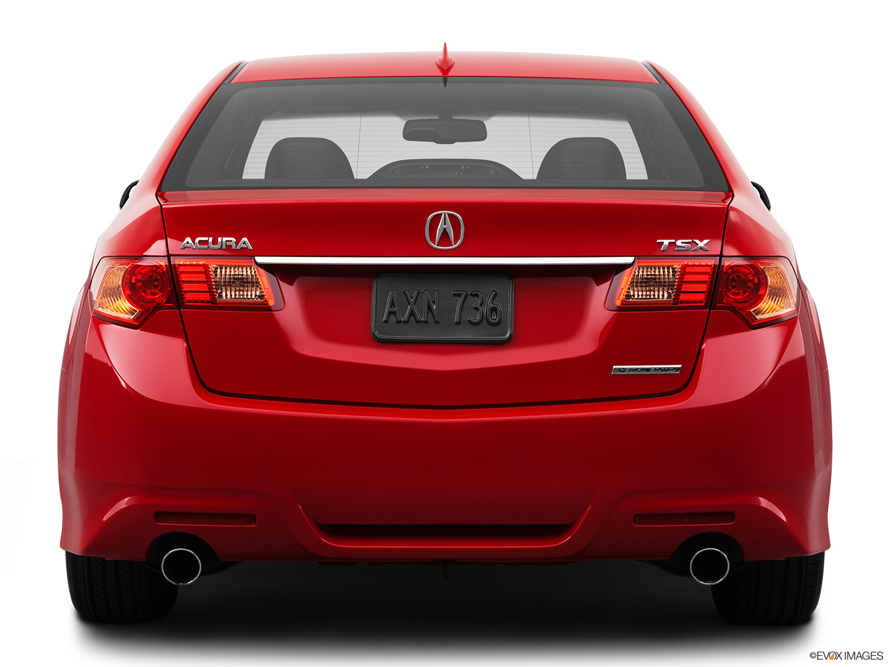 2012 Acura TSX Special Edition 6-Speed Manual Low/wide rear. 