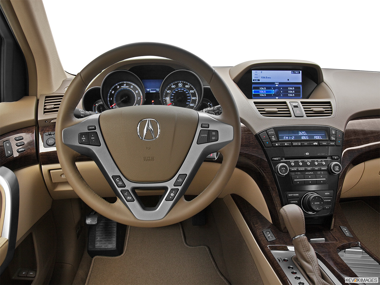 2012 Acura MDX MDX Steering wheel/Center Console. 