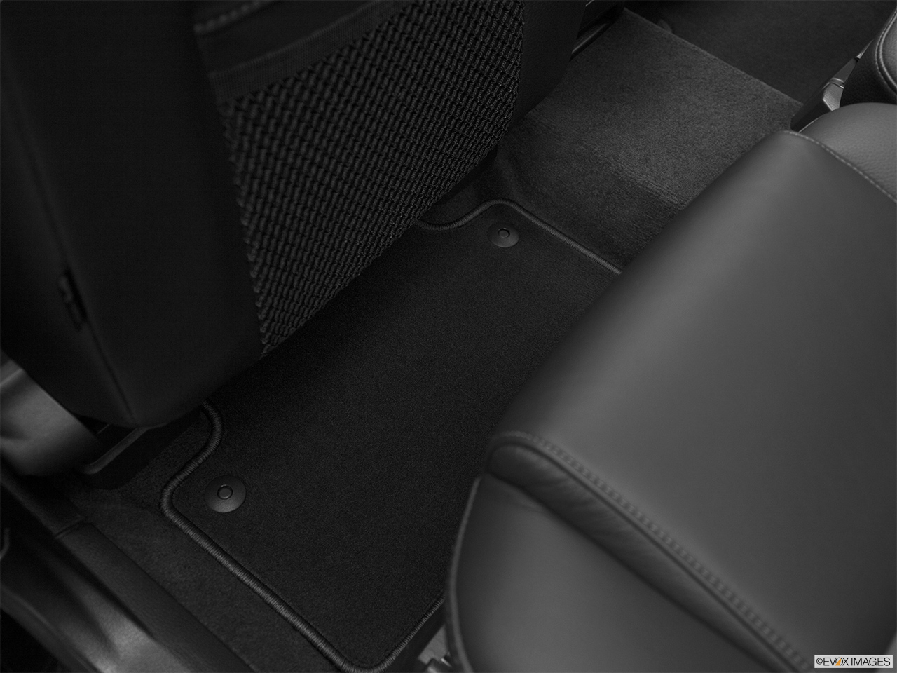 2014 Volvo XC90 Base Rear driver's side floor mat. Mid-seat level from outside looking in. 
