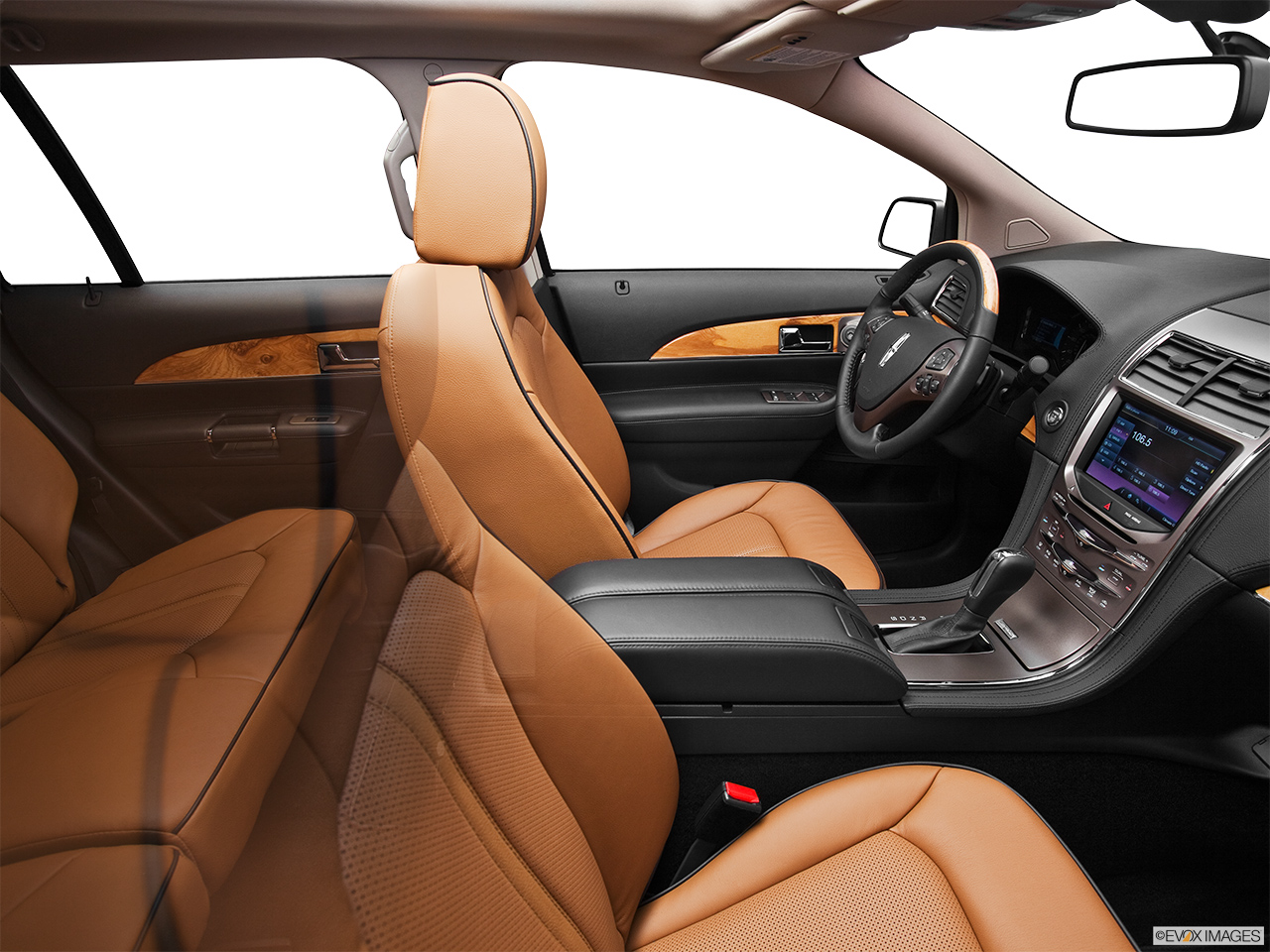 2013 Lincoln MKX FWD Fake Buck Shot - Interior from Passenger B pillar. 