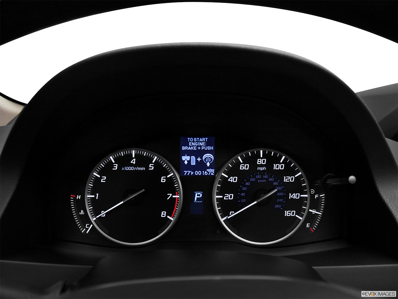 2013 Acura RDX AWD Speedometer/tachometer. 