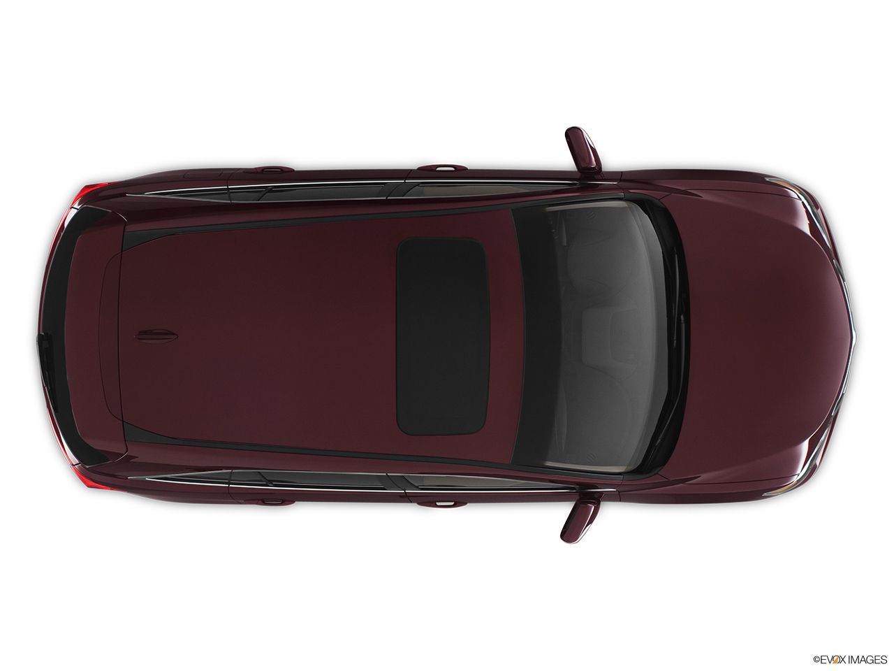 2013 Acura RDX AWD Overhead. 
