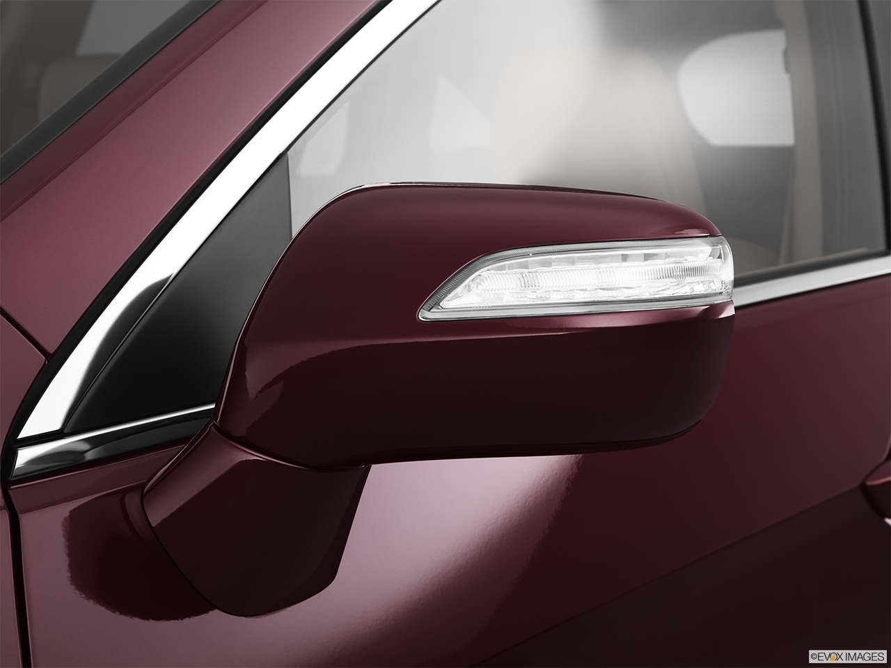 2013 Acura RDX AWD Driver's side mirror, 3_4 rear 