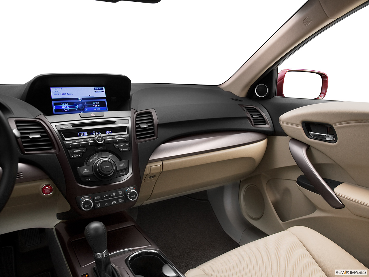 2013 Acura RDX AWD Center Console/Passenger Side. 