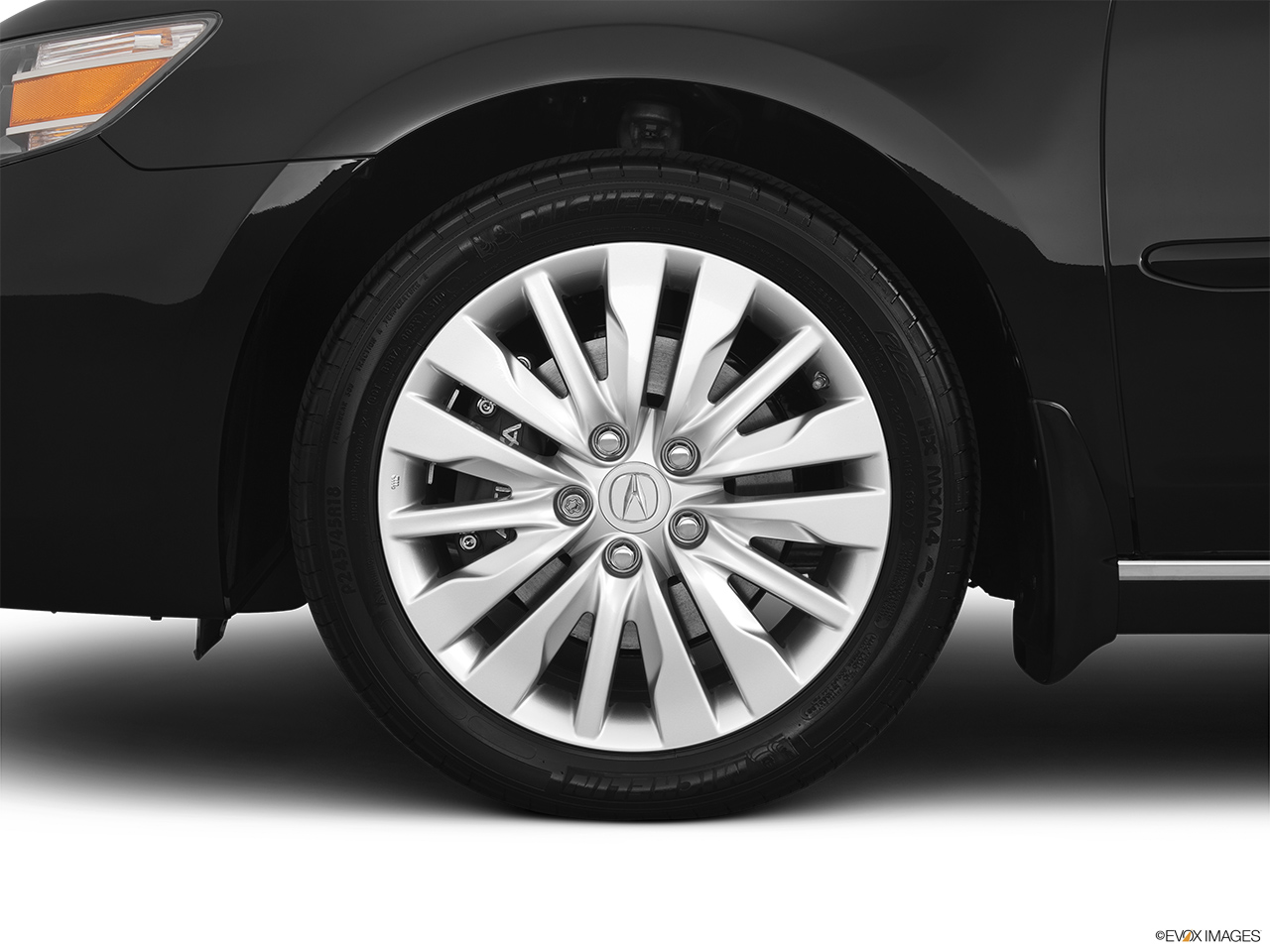 2012 Acura RL RL Front Drivers side wheel at profile. 