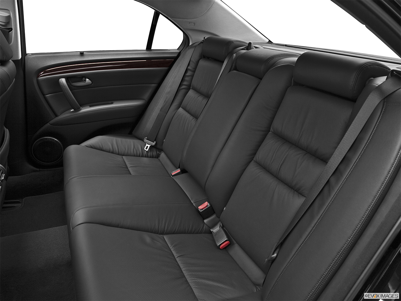 2012 Acura RL RL Rear seats from Drivers Side. 