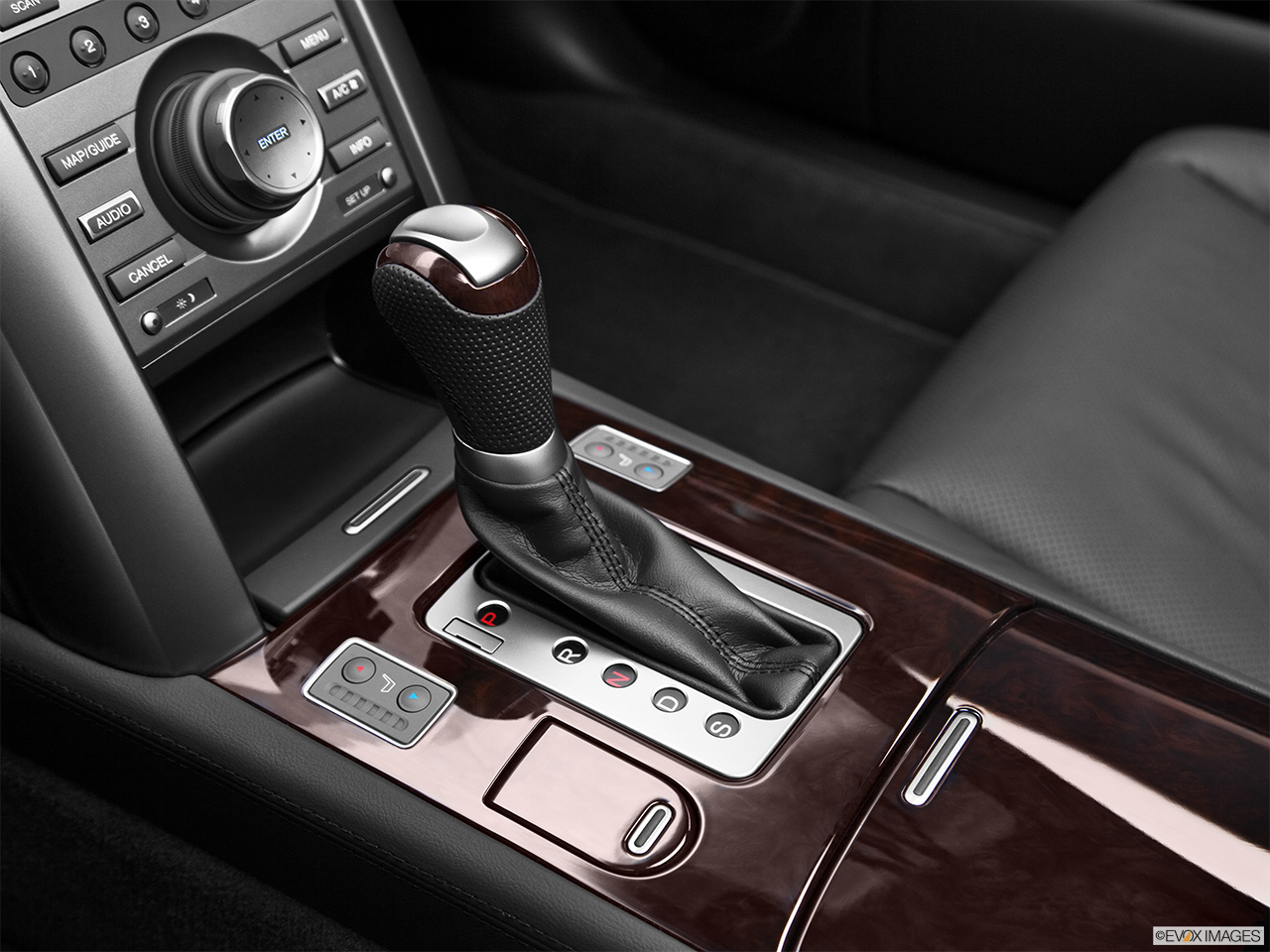 2012 Acura RL RL Gear shifter/center console. 