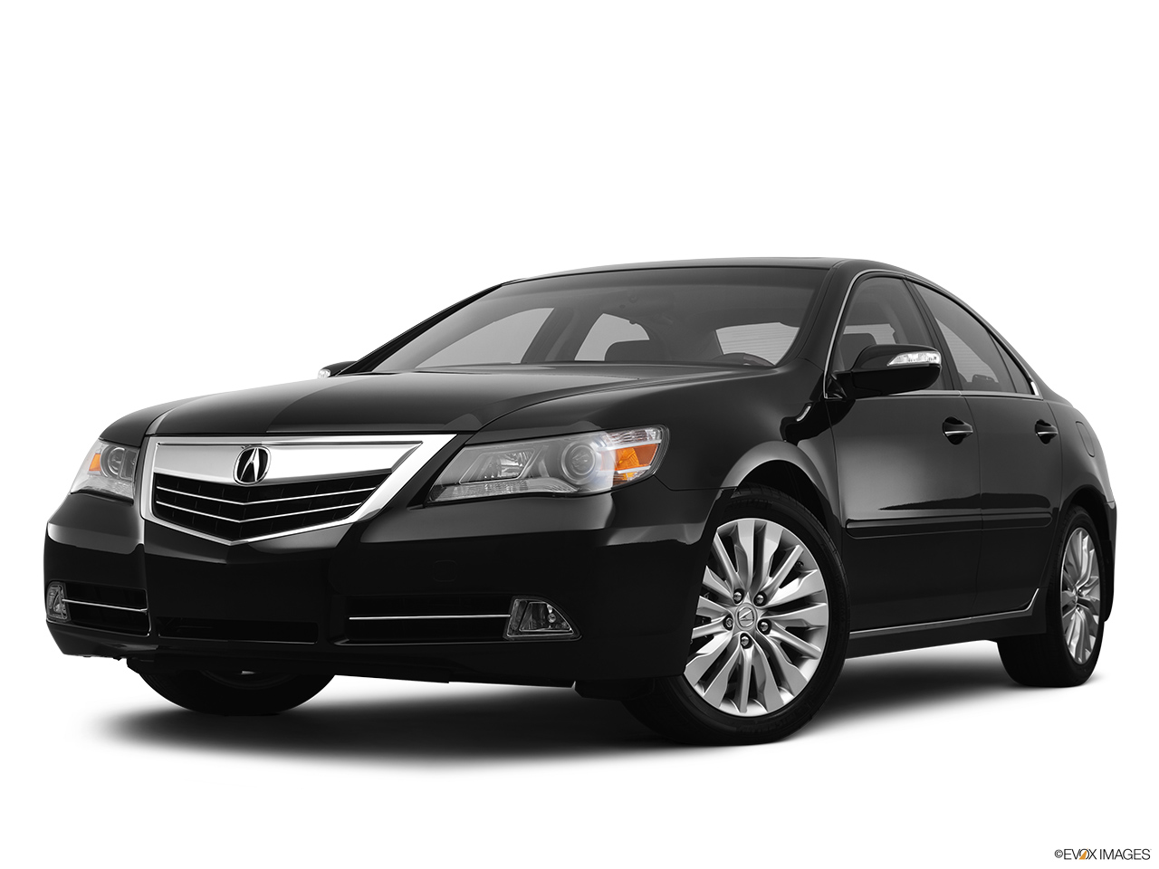 2012 Acura RL RL Front angle view, low wide perspective. 