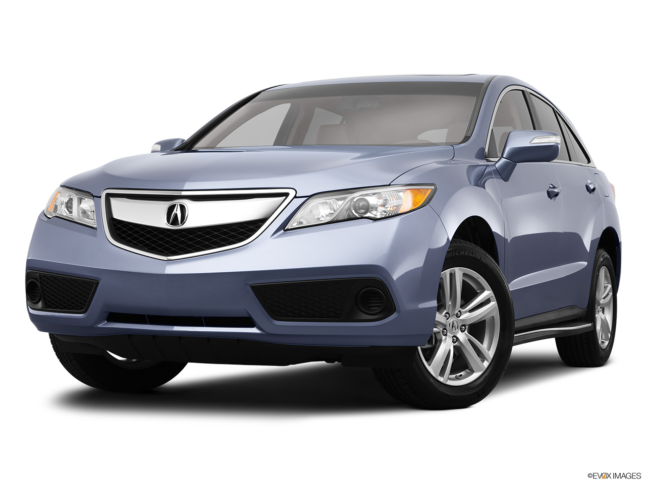 2013 Acura RDX Base Front angle view, low wide perspective. 