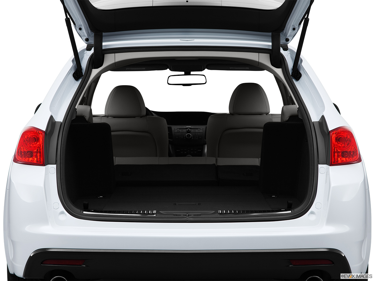 2012 Acura TSX Base Hatchback & SUV rear angle. 