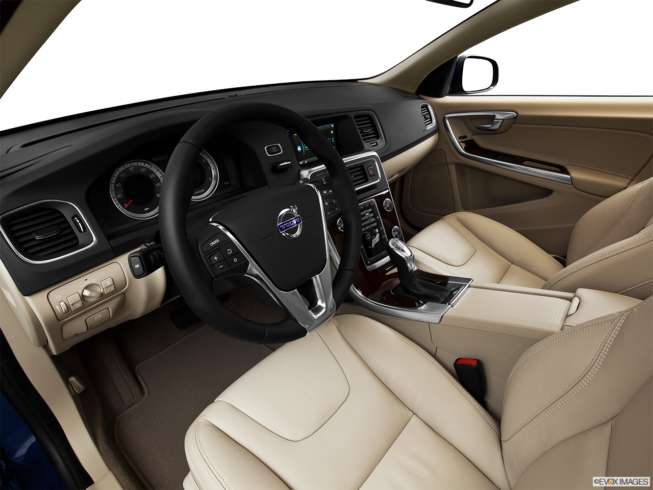 2013 Volvo S60 T5 FWD Premier Interior Hero (driver's side). 