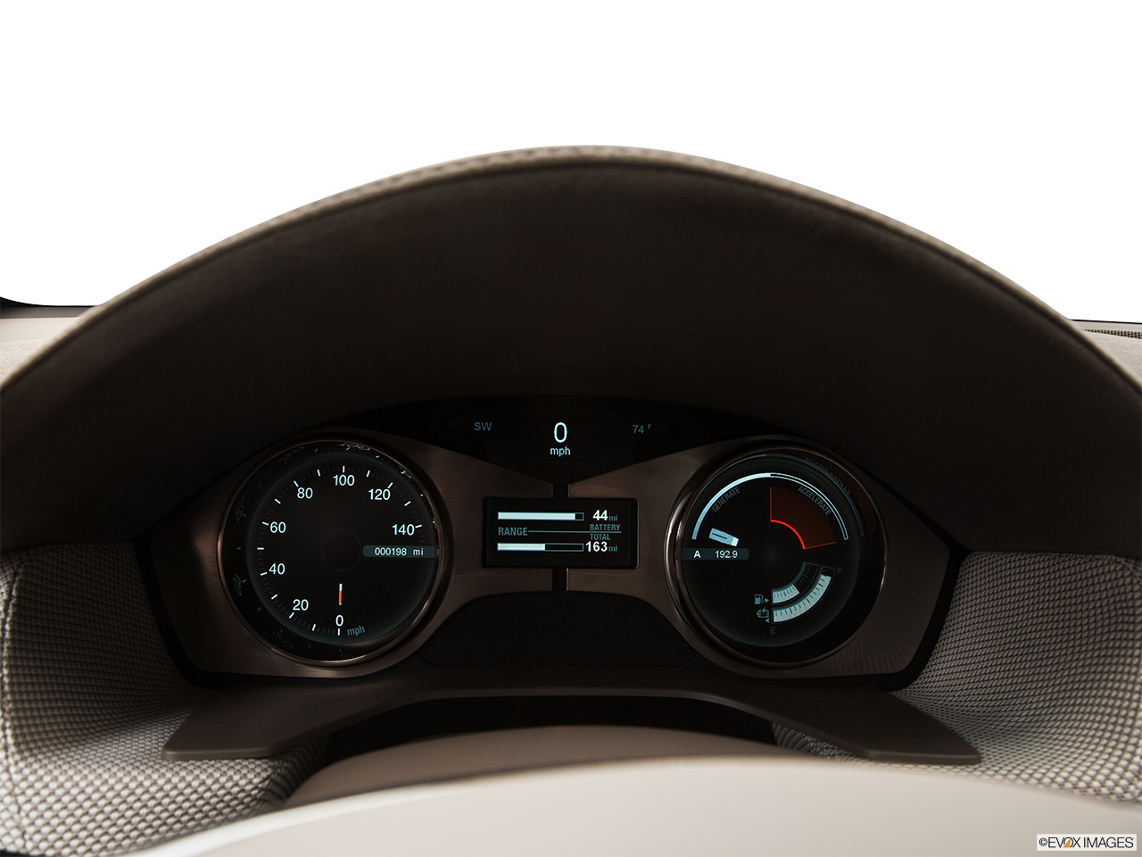 2012 Fisker Karma EcoChic Speedometer/tachometer. 