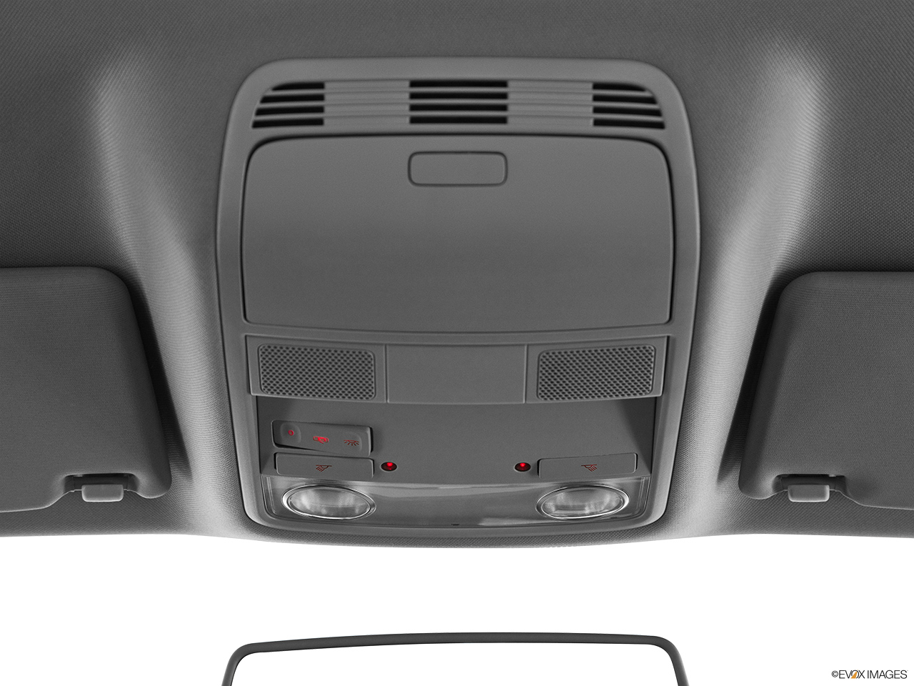 2013 Volkswagen Jetta SportWagen TDI Courtesy lamps/ceiling controls. 