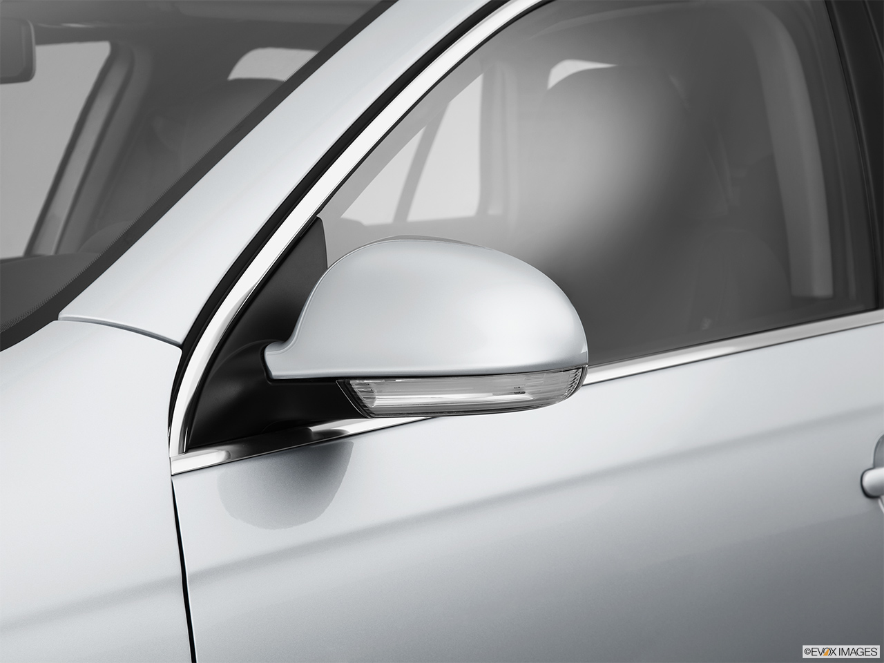 2013 Volkswagen Jetta SportWagen TDI Driver's side mirror, 3_4 rear 