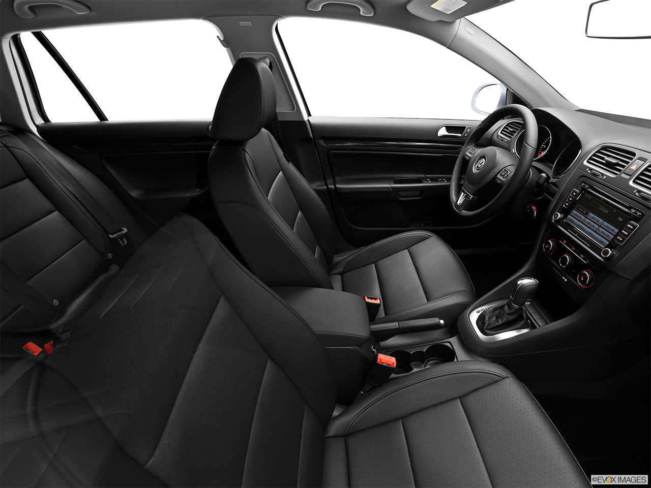 2013 Volkswagen Jetta SportWagen TDI Fake Buck Shot - Interior from Passenger B pillar. 