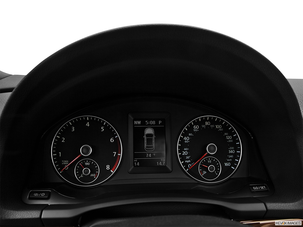 2013 Volkswagen Eos Lux Speedometer/tachometer. 