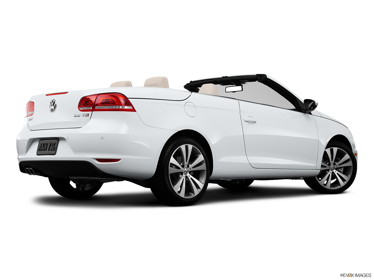 2013 Volkswagen Eos Lux Low/wide rear 5/8. 