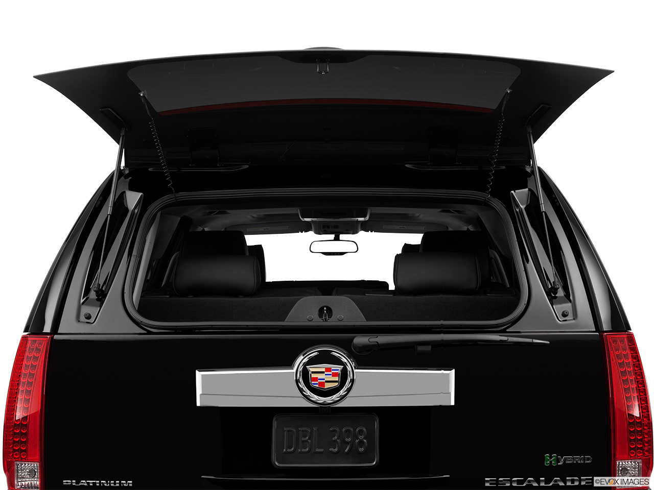 2013 Cadillac Escalade Hybrid Platinum Rear hatch window open 