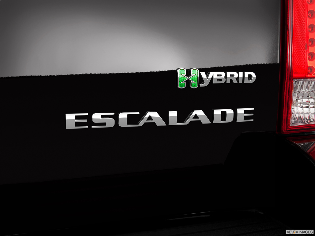 2013 Cadillac Escalade Hybrid Platinum Rear model badge/emblem 