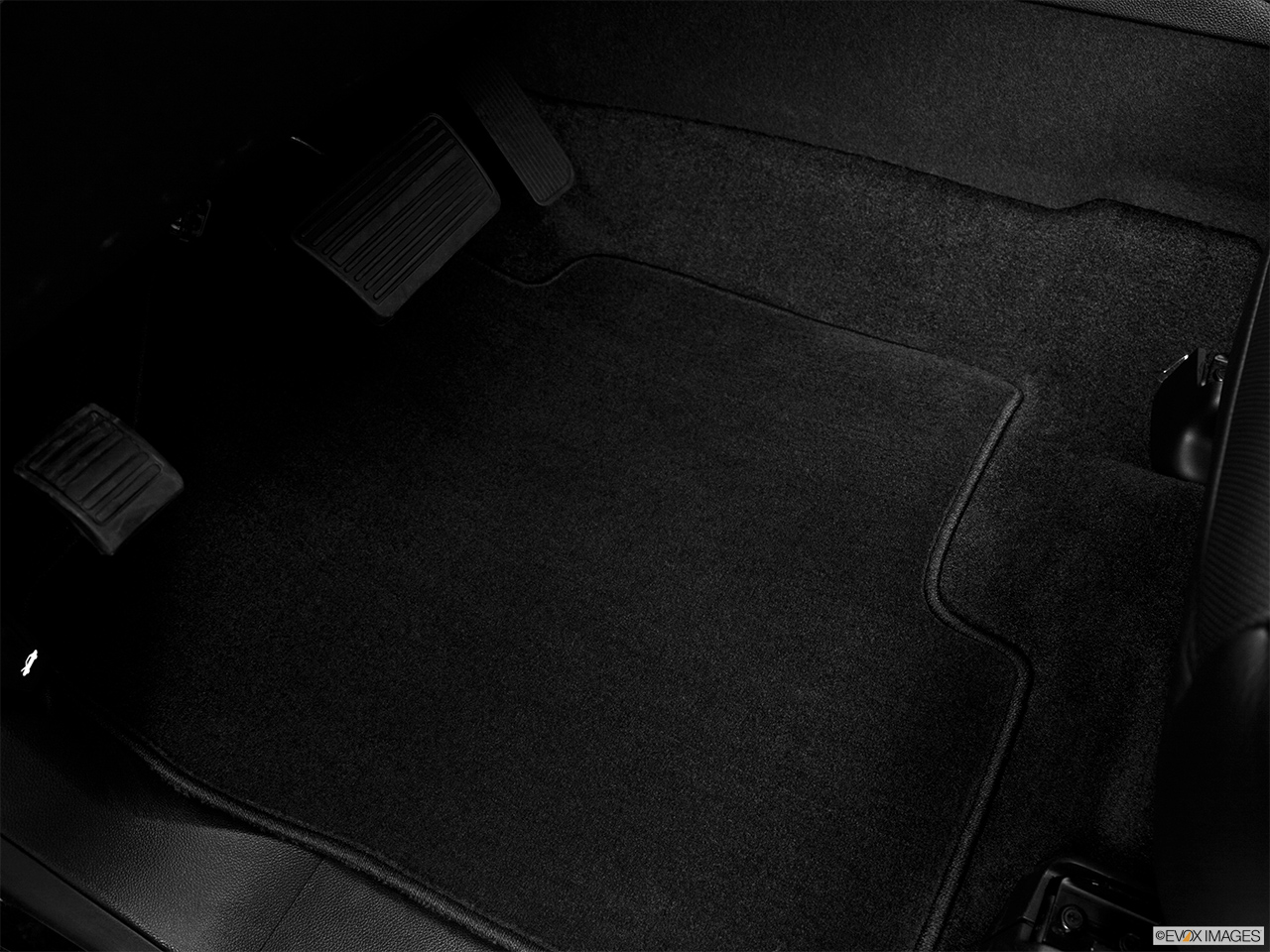 2013 Cadillac Escalade Hybrid Platinum Driver's floor mat and pedals. Mid-seat level from outside looking in. 