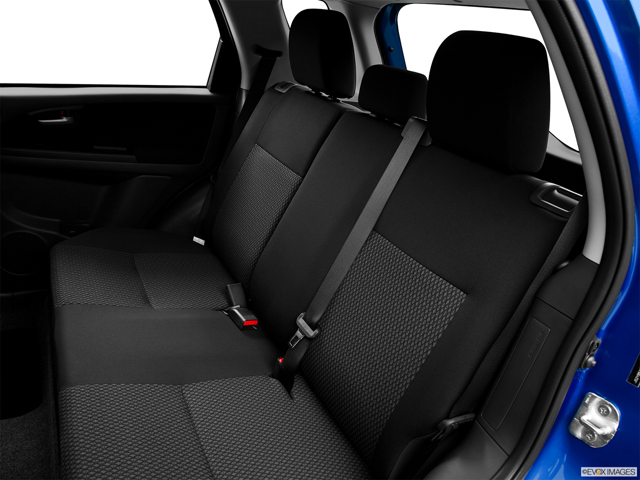 2013 Suzuki SX4 AWD Crossover Premium AT AWD Rear seats from Drivers Side. 