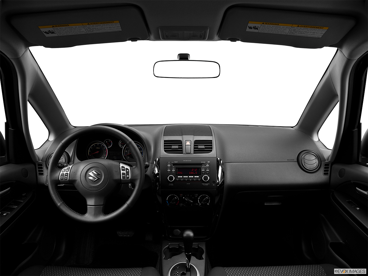 2013 Suzuki SX4 AWD Crossover Premium AT AWD Centered wide dash shot 