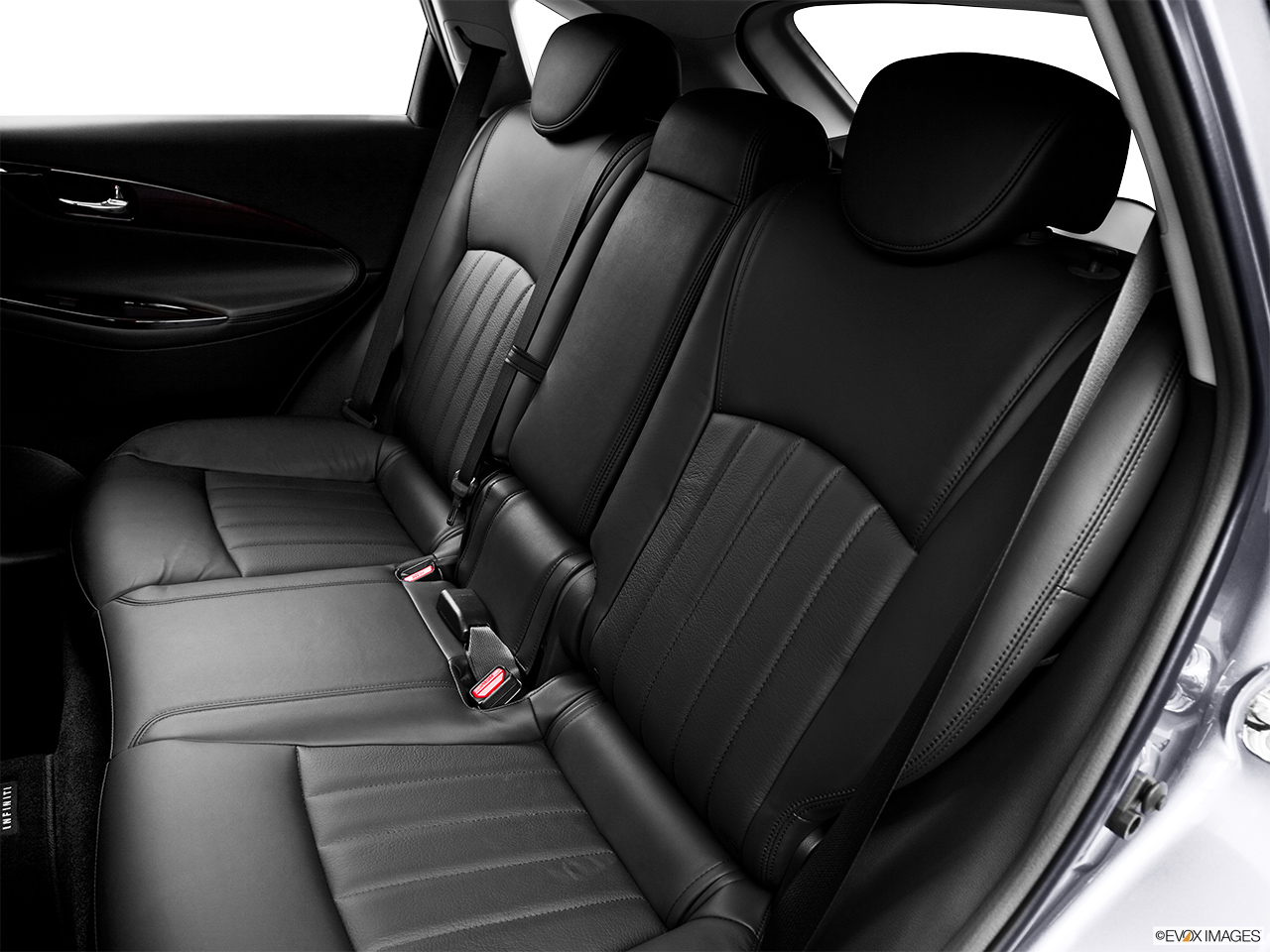 2013 Infiniti EX EX37 Journey AWD Rear seats from Drivers Side. 