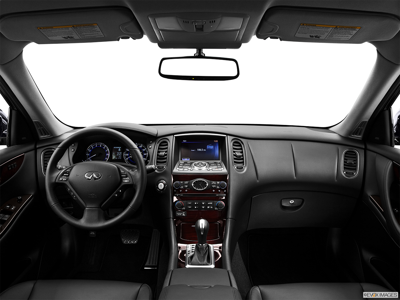 2013 Infiniti EX EX37 Journey AWD Centered wide dash shot 
