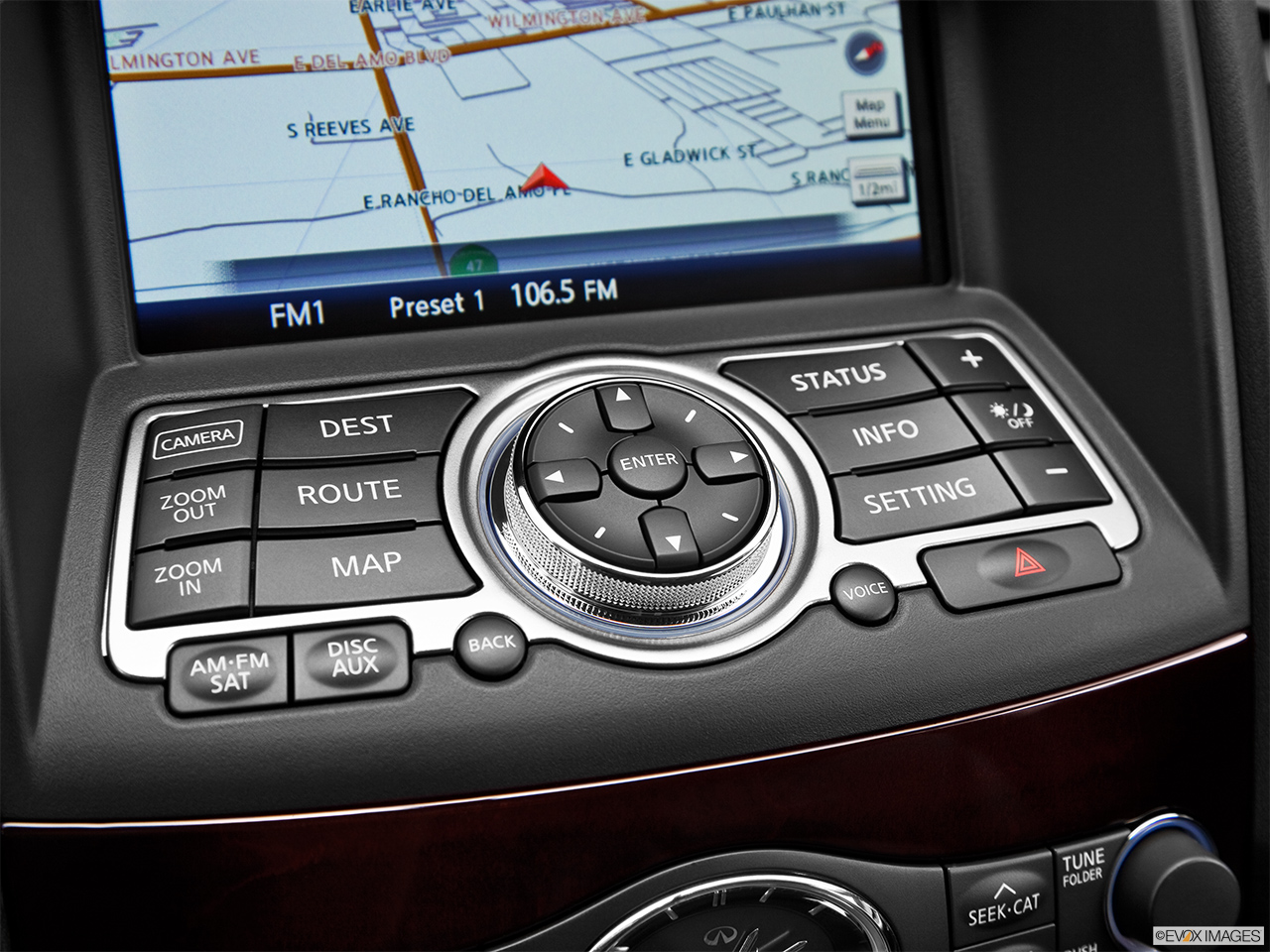 2013 Infiniti EX EX37 Journey AWD System Controls. 