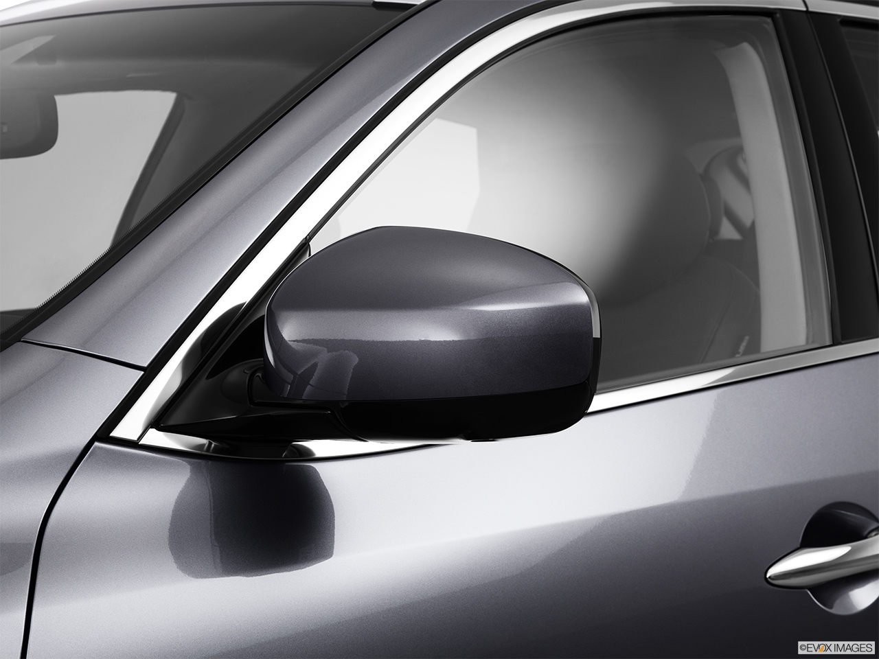 2013 Infiniti EX EX37 Journey AWD Driver's side mirror, 3_4 rear 