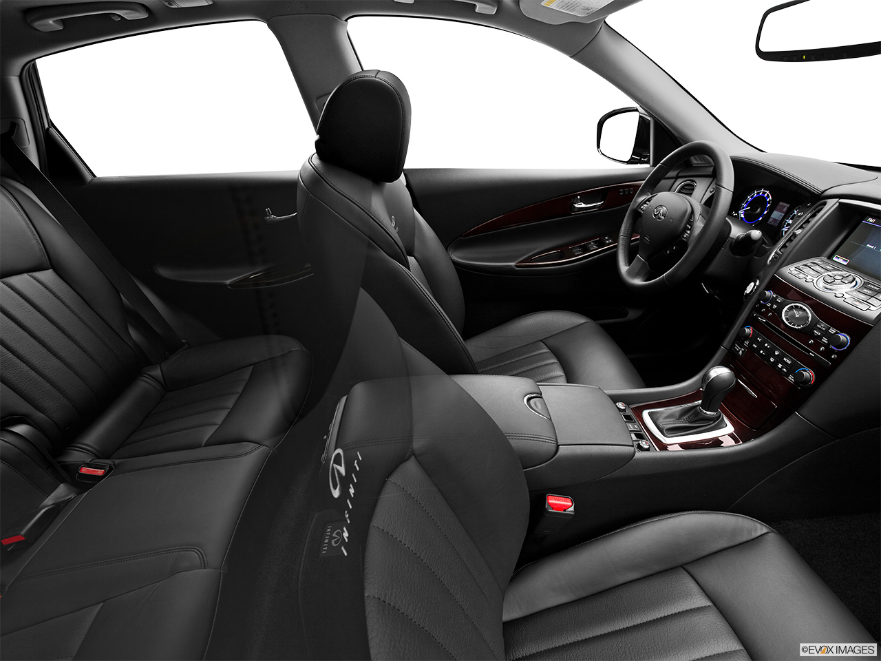 2013 Infiniti EX EX37 Journey AWD Fake Buck Shot - Interior from Passenger B pillar. 
