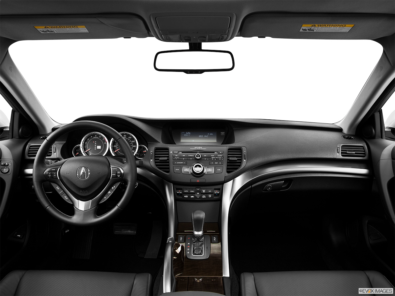 2013 Acura TSX 5-speed Automatic Centered wide dash shot 