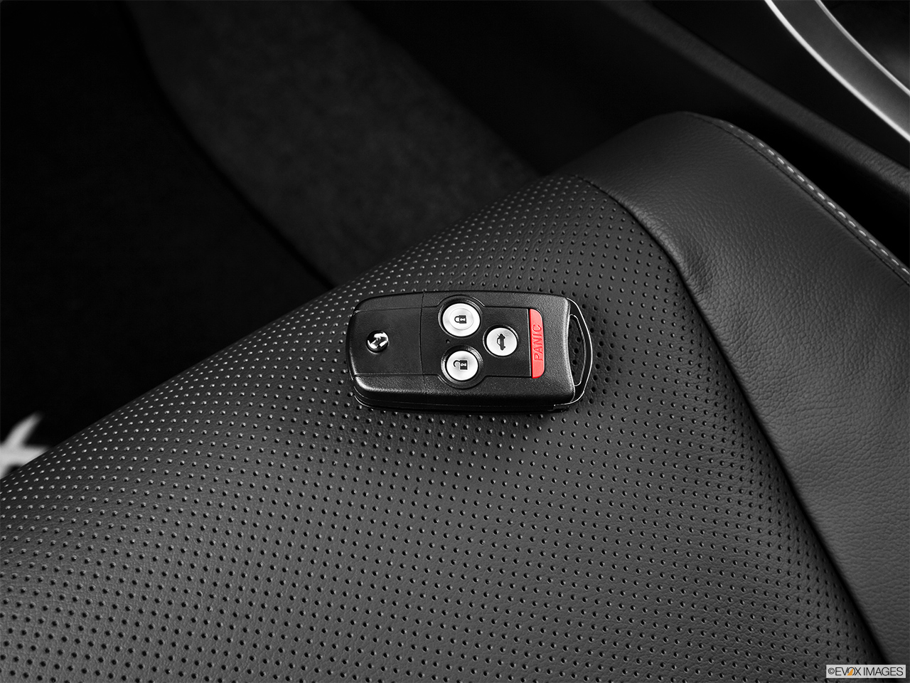 2013 Acura TSX 5-speed Automatic Key fob on driver's seat. 