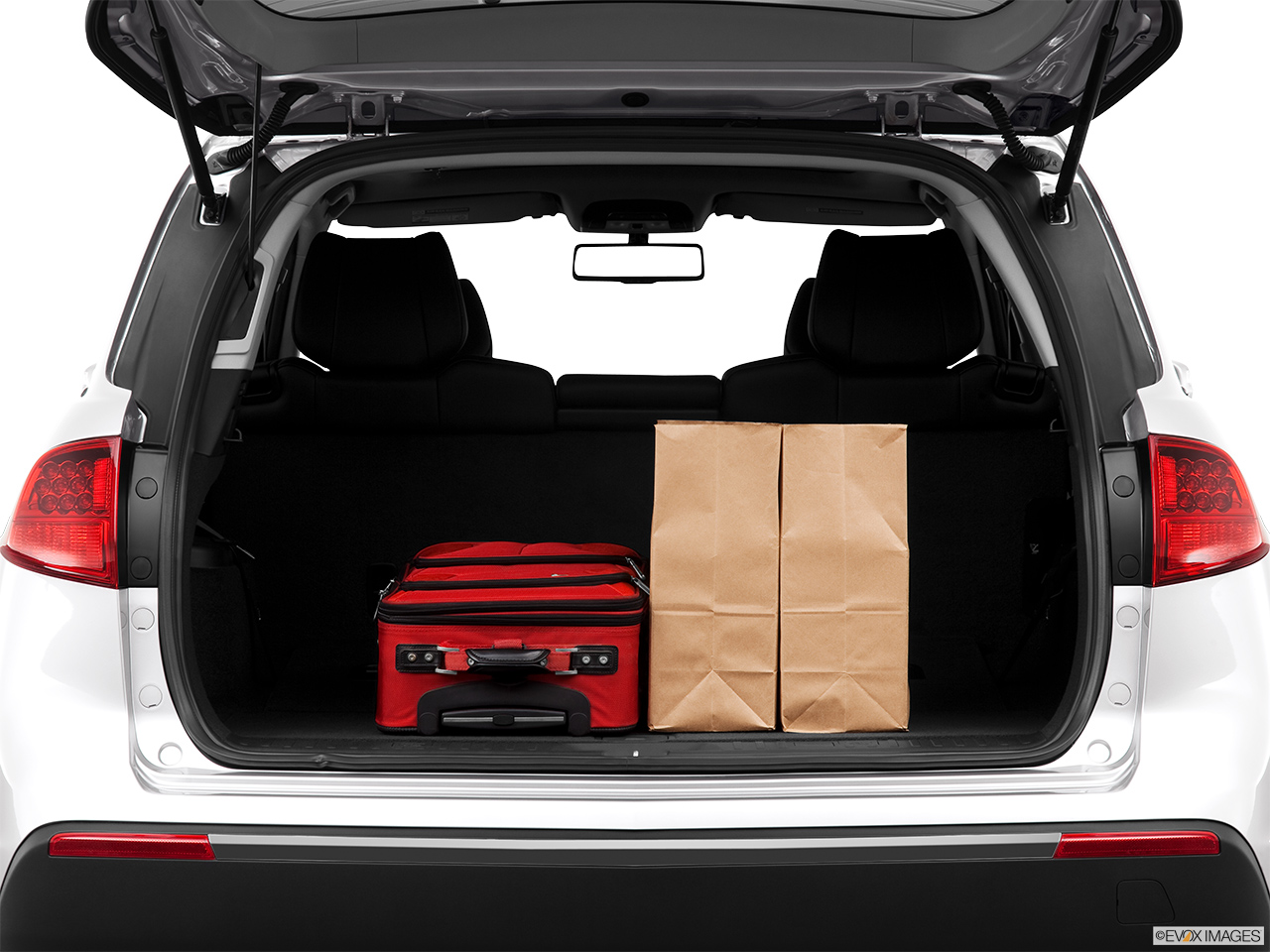 2013 Acura MDX Base Trunk props. 