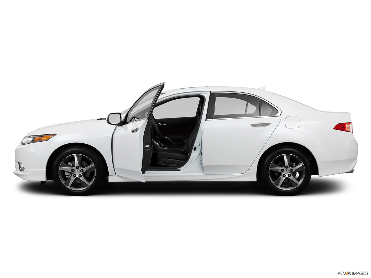 2013 Acura TSX Special Edition 5-Speed Automatic Driver's side profile with drivers side door open. 