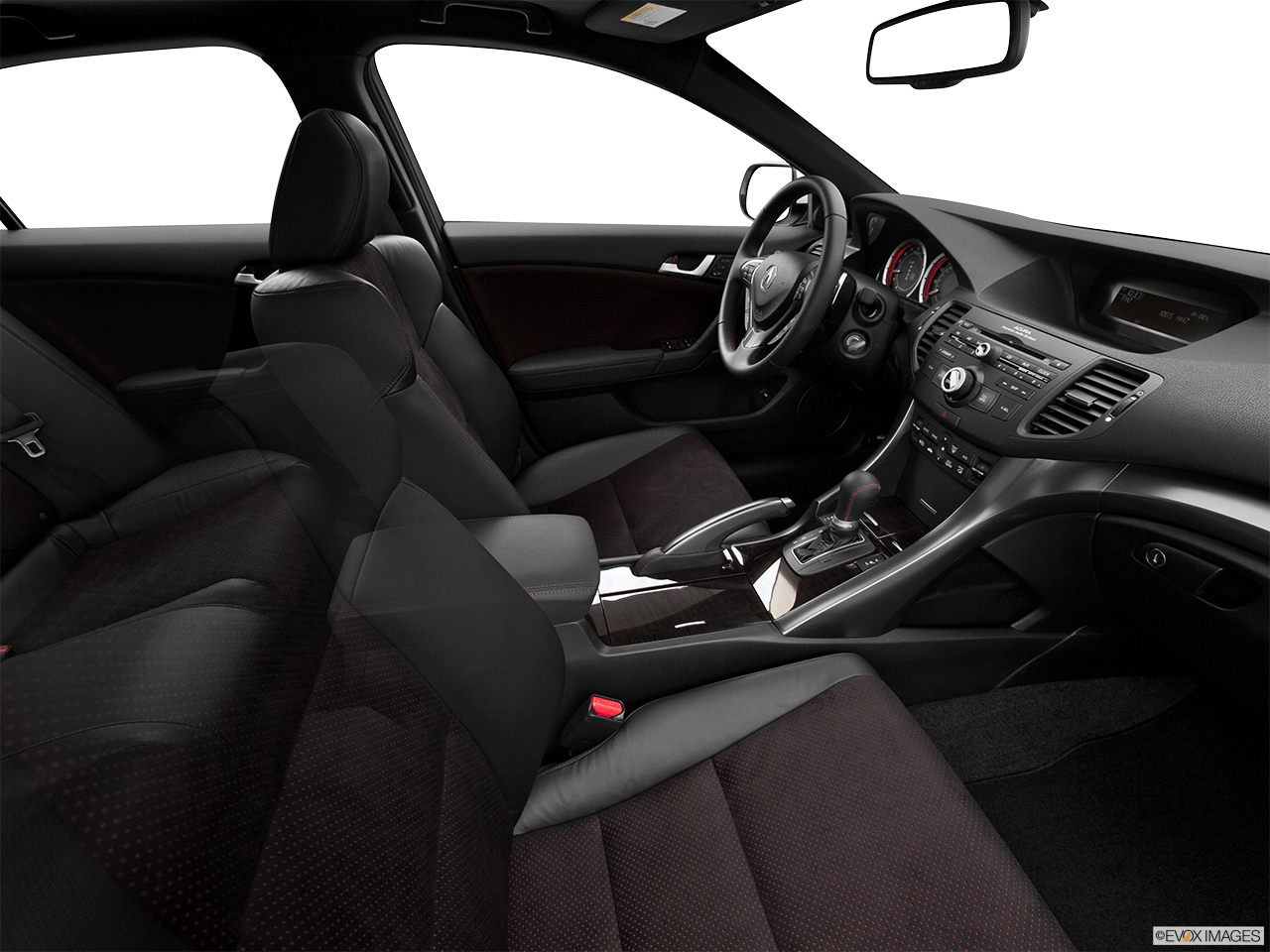 2013 Acura TSX Special Edition 5-Speed Automatic Fake Buck Shot - Interior from Passenger B pillar. 