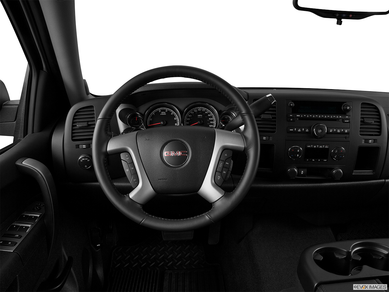 2013 GMC Sierra 1500 Hybrid 3HA Steering wheel/Center Console. 