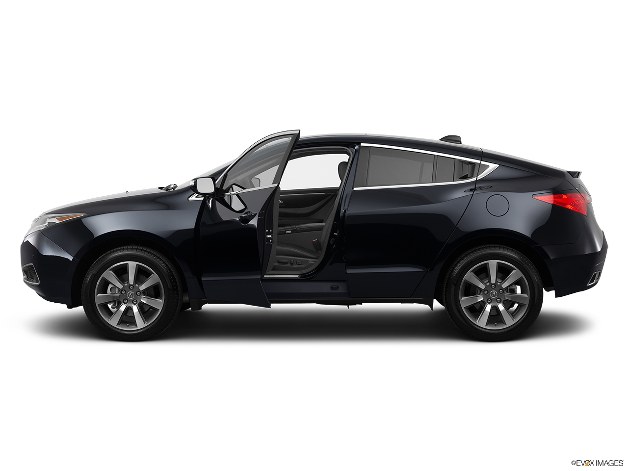 2013 Acura ZDX Base Driver's side profile with drivers side door open. 