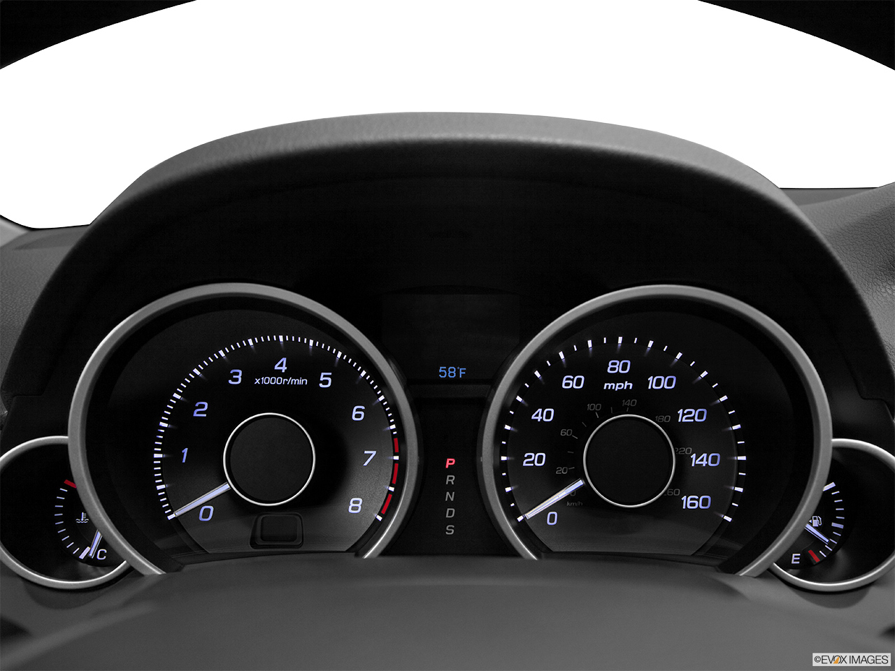 2013 Acura ZDX Base Speedometer/tachometer. 