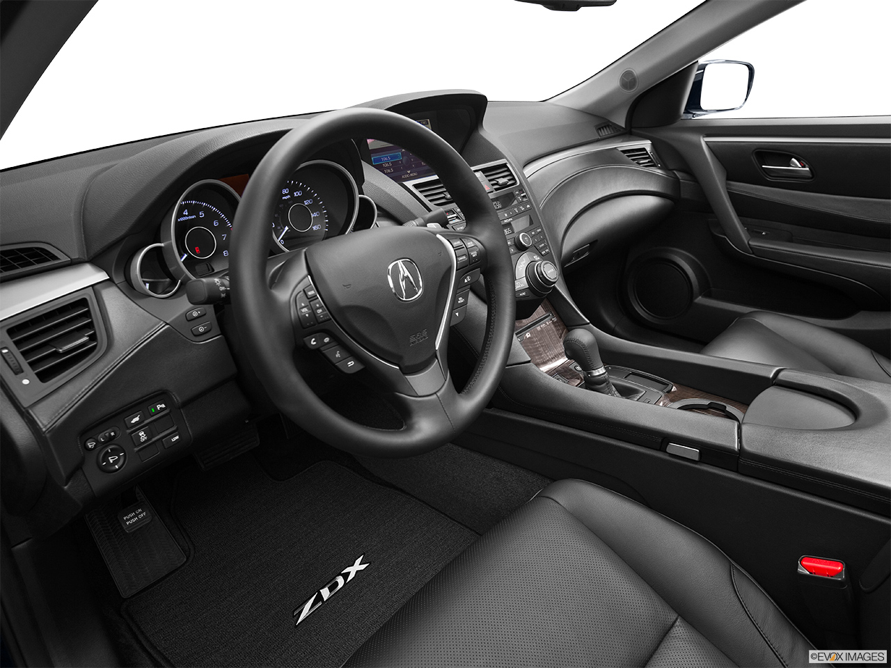 2013 Acura ZDX Base Interior Hero (driver's side). 
