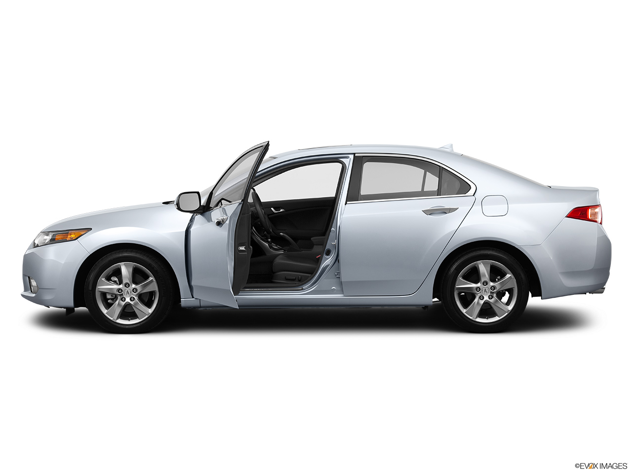 2013 Acura TSX 5-Speed Automatic Driver's side profile with drivers side door open. 