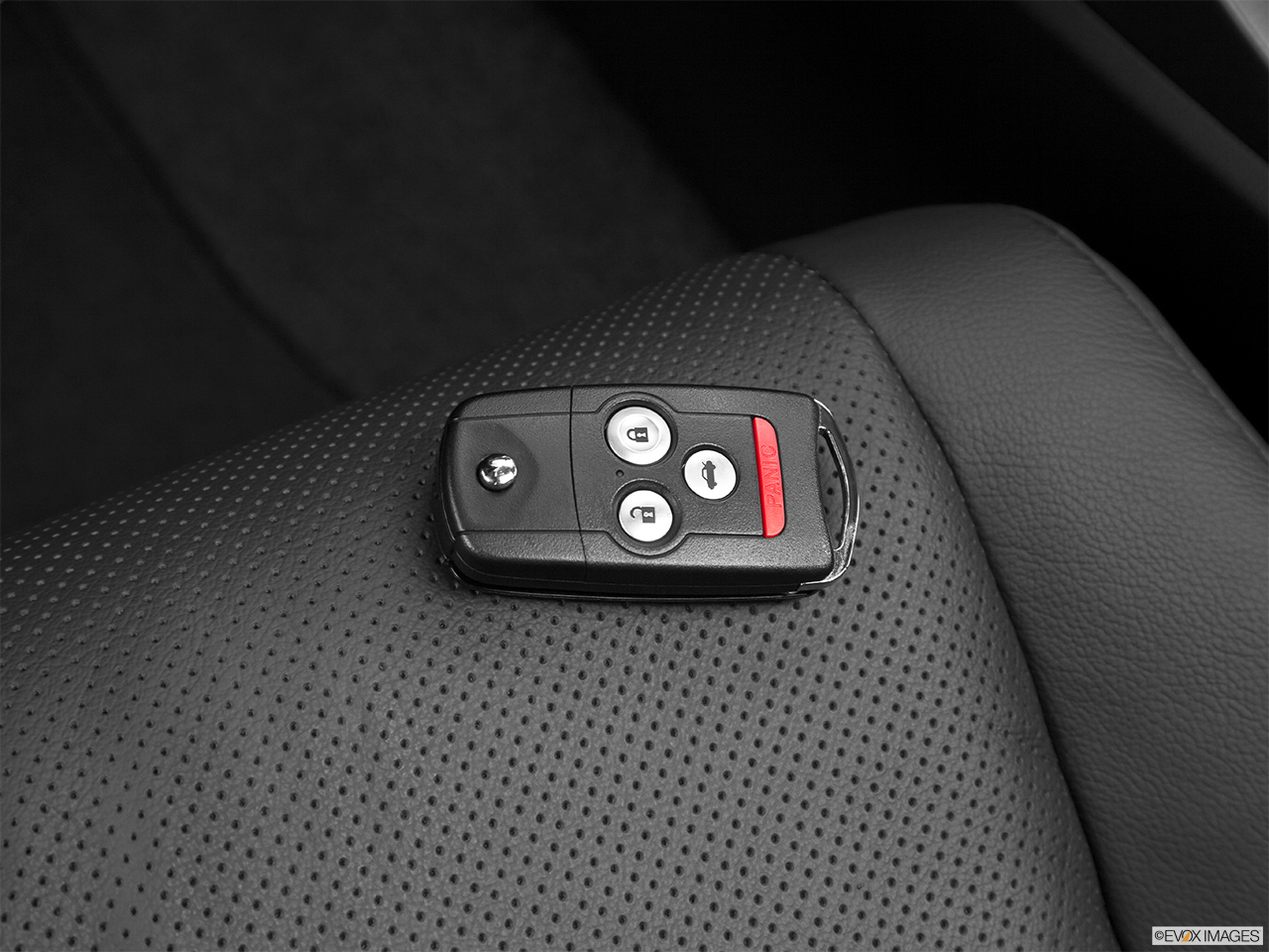 2013 Acura TSX 5-Speed Automatic Key fob on driver's seat. 