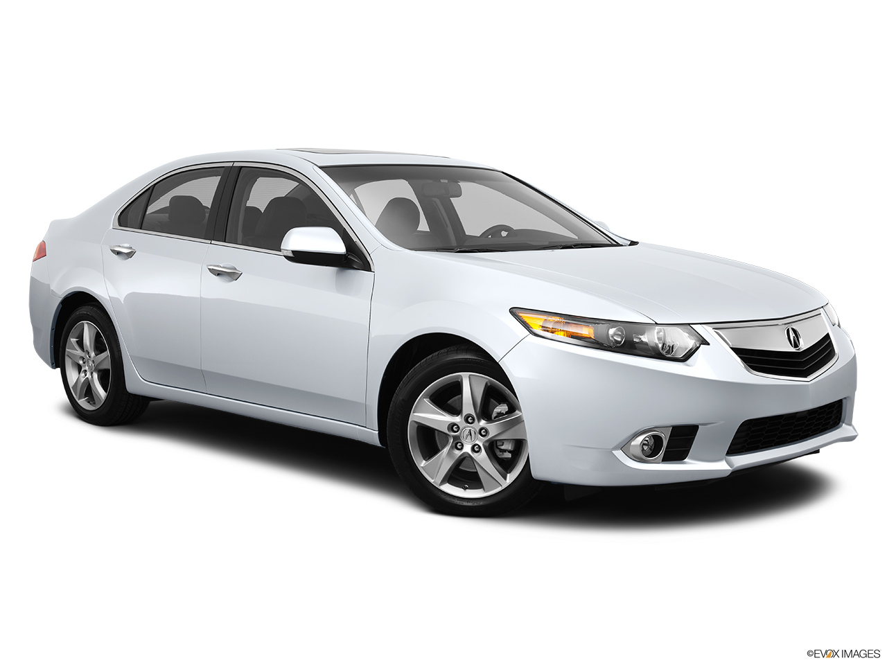 2013 Acura TSX 5-Speed Automatic Front passenger 3/4 w/ wheels turned. 
